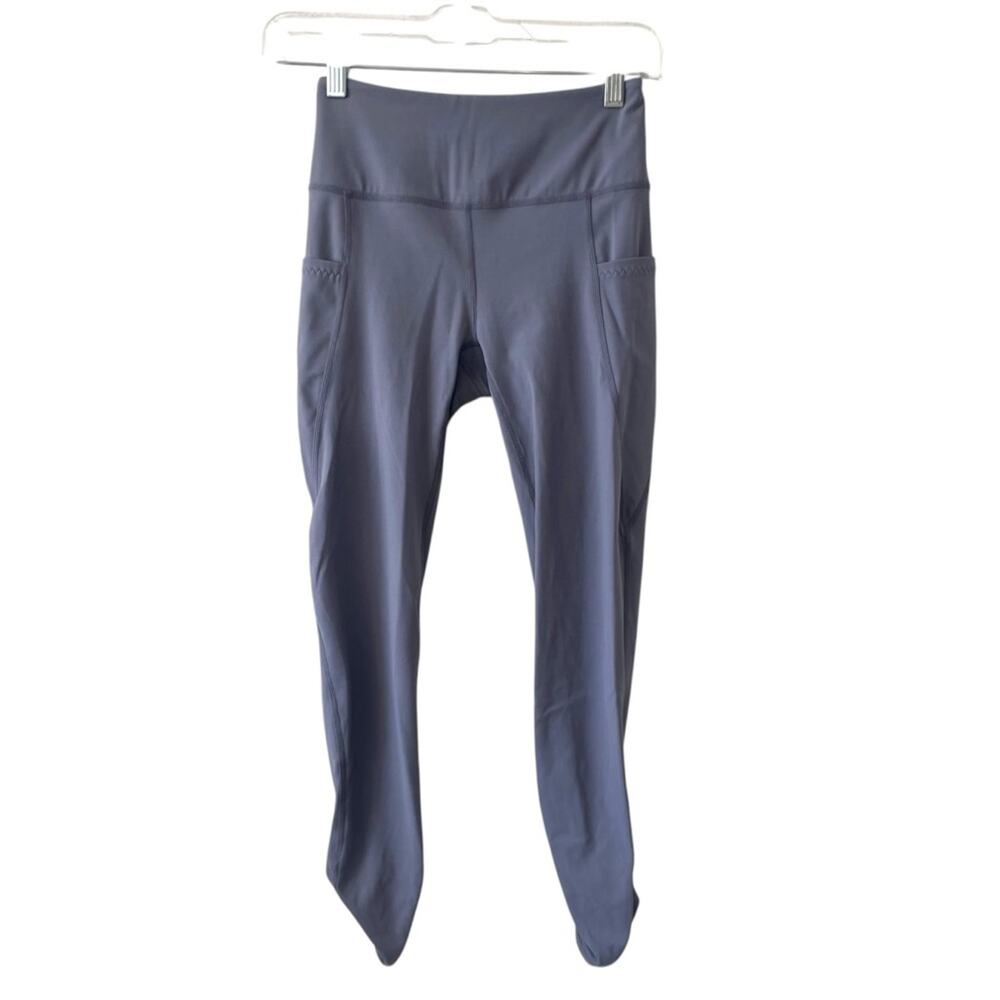 Free People Movement Blue Granite Purple Wave Rider Leggings Size XS